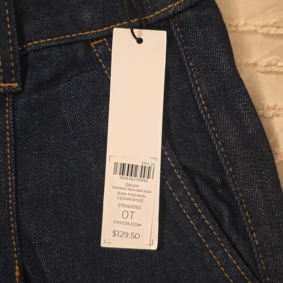 Chico's Tapered Leg Jean - Picture 6 of 15